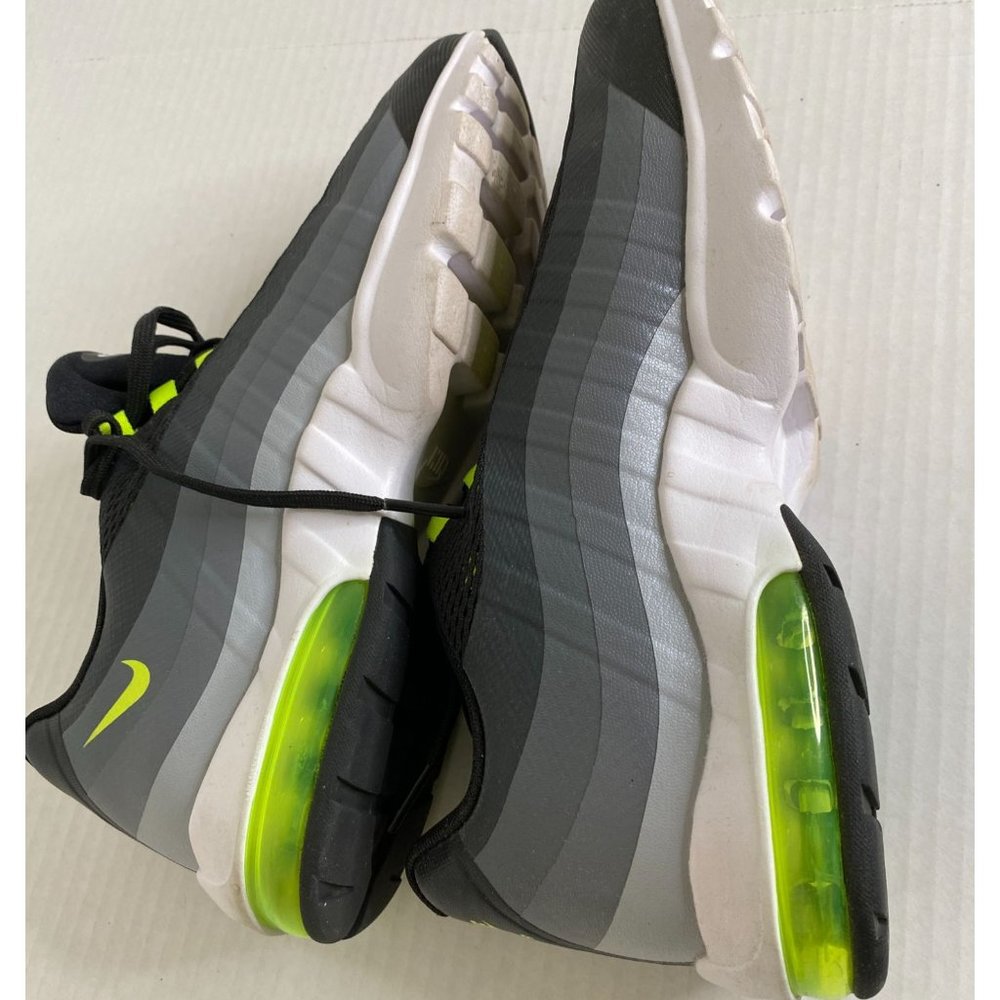 Nike Air Max 2015 Men’s Size 9 Black Gray Volt Running Shoes 749212-002 Gym - Picture 8 of 9